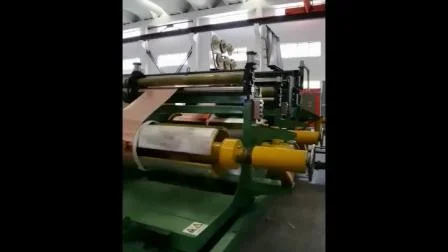 Aluminium Foil Winding Machine with Double Layer Foil