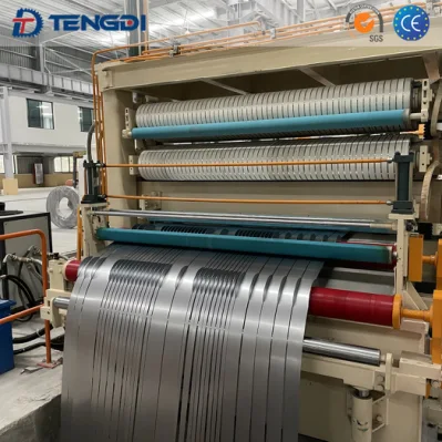 CNC Stainless Steel / Cr / Hr Silicon Steel Coil Slitting Machine